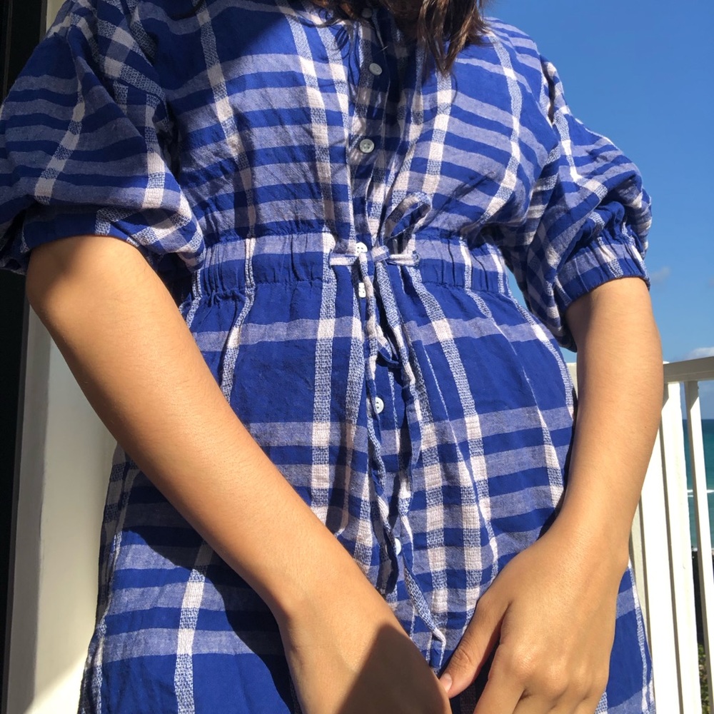 Midi Zara blue dress